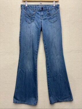 American Eagle Outfitters Medium Blue Flare Jeans